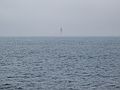 Aug 5, 2003 - Cape Elizabeth near Portland, Maine.<br />Ram Island Light at the entrance to Portland Harbor<br />as seen from Portland Head Lighthouse.