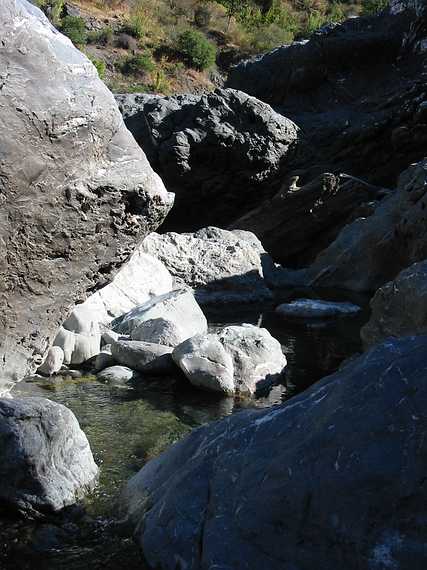 Aug 23, 2003 - Mendocina National Forest, California.<br />Along the Eel River.