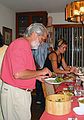 Aug 25, 2003 - El Cerito, California.<br />At Sati's parents', Suman and Sargam Shah, house.<br />Suman and Melody.