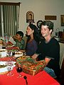 Aug 25, 2003 - El Cerito, California.<br />At Sati's parents', Suman and Sargam Shah, house.<br />Sati's sister's son, Sati's sister, and her boyfriend.