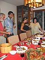 Aug 25, 2003 - El Cerito, California.<br />At Sati's parents', Suman and Sargam Shah, house.<br />Suman, Sati, Melody, and Sargam.