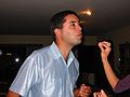 Aug 25, 2003 - El Cerito, California.<br />At Sati's parents', Suman and Sargam Shah, house.<br />Sati.