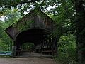 Sept 20, 2003 - Sunday River Covered Bridge, near Bethel, Maine.<br />Bridge built in 1872.