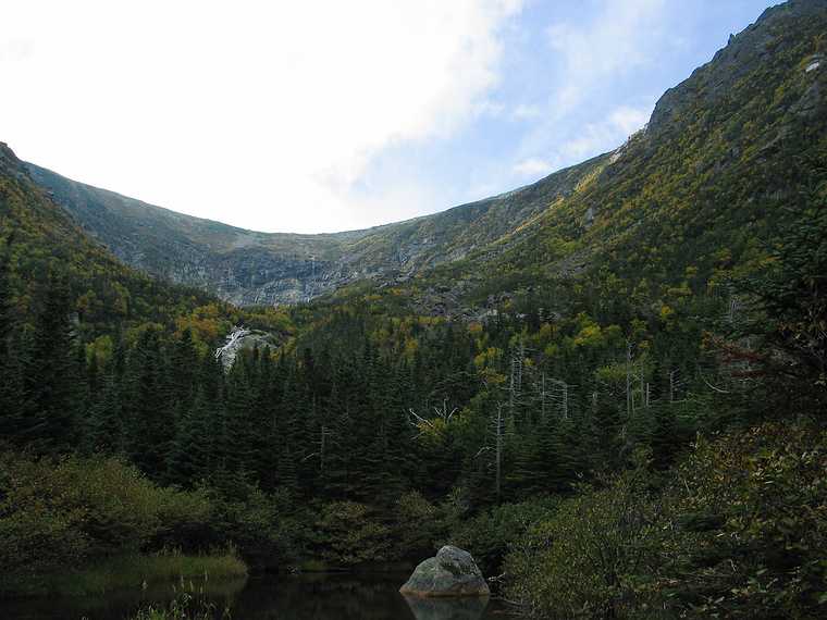 Sept 22, 2003 - Along Tuckerman Ravine Trail between Pinkham Notch and Hermit Lake, New Hampshire.<br />Tuckerman Ravine.