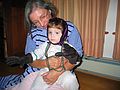 Sept 28, 2003 - Merrimac, Massachusetts.<br />Joyce and Miranda.