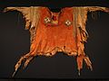Oct 24, 2003 - Salem, Massachusetts.<br />Visit to the new Peabody Essex Museum with Joyce, Bonnie, and John.<br />Man's shirt, ca 1840, by Nez Percé artist from Columbia River Plateau.
