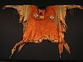 Oct 24, 2003 - Salem, Massachusetts.<br />Visit to the new Peabody Essex Museum with Joyce, Bonnie, and John.<br />Man's shirt, ca 1840, by Nez Perc artist from Columbia River Plateau.