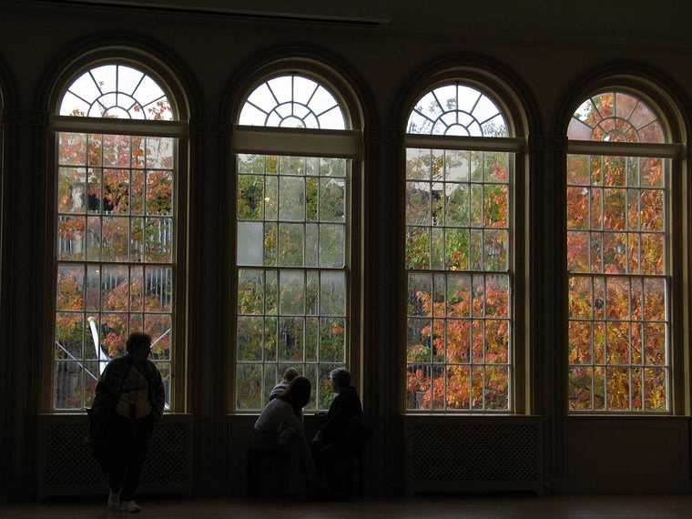 Oct 24, 2003 - Salem, Massachusetts.<br />Visit to the new Peabody Essex Museum with Joyce, Bonnie, and John.<br />Interior of the East India Marine Hall.