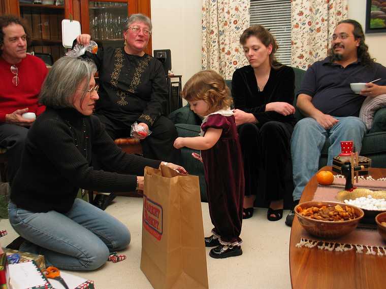 Dec 25, 2003 - Merrimac, Massachusetts.<br />Paul Joyce, Norma, Miranda, Holly, and Carl.