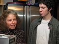 Dec 25, 2003 - At Tom and Kim's in South Hampton, New Hampshire.<br />Kim and TJ.