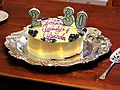 Dec 27, 2003 - Merrimac, Massachusetts.<br />Melody's 30th and Miranda's 2nd birthday celebration.<br />Alden Merrill cake.