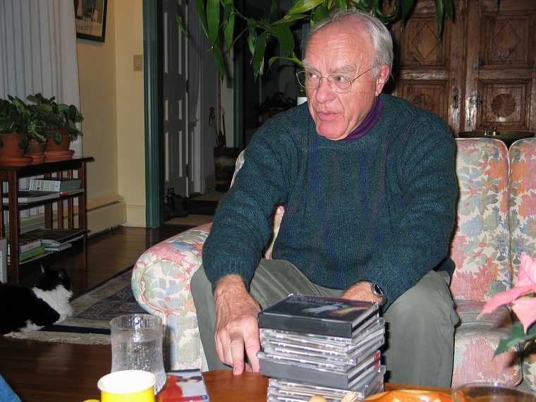 Jan 11, 2004 - Newburyport, Massachusetts.<br />At John and Bonnie's home.<br />John.