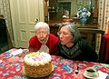 Jan 19, 2004 - At Paul and Norma's in Tewksbury, Massachusetts.<br />Marie's and Joyce's birthday celebration.<br />Marie and Joyce.