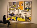 Feb 7, 2004 - MoMA QNS, Queens, New York City, New York.<br />Roy Lichtenstein.