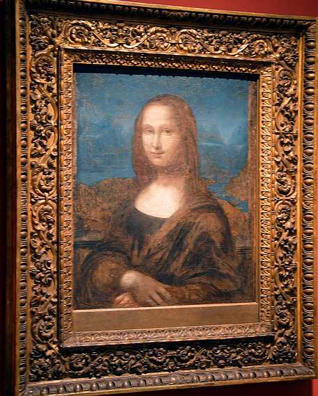 March 13, 2004 - Portland, Maine.<br />A second Mona Lisa by Da Vinci at the Portland Museum of Art.