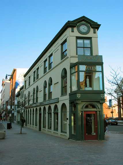 March 13, 2004 - Portland, Maine.<br />Across the street from the Portland Museum of Art.