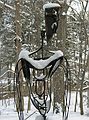 March 18, 2004 - Merrimac, Massachusetts.<br />"Introspection", steel, by Joyce.