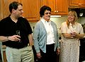 April 11, 2004 - Tewksbury, Massachusetts.<br />Easter dinner at Paul and Norma's.<br />Neil, his mother Laura, and his girlfriend.