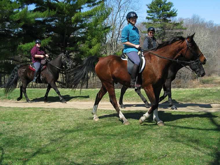 April 20, 2004 - Maudslay State Park, Newburyport, Massachusetts.