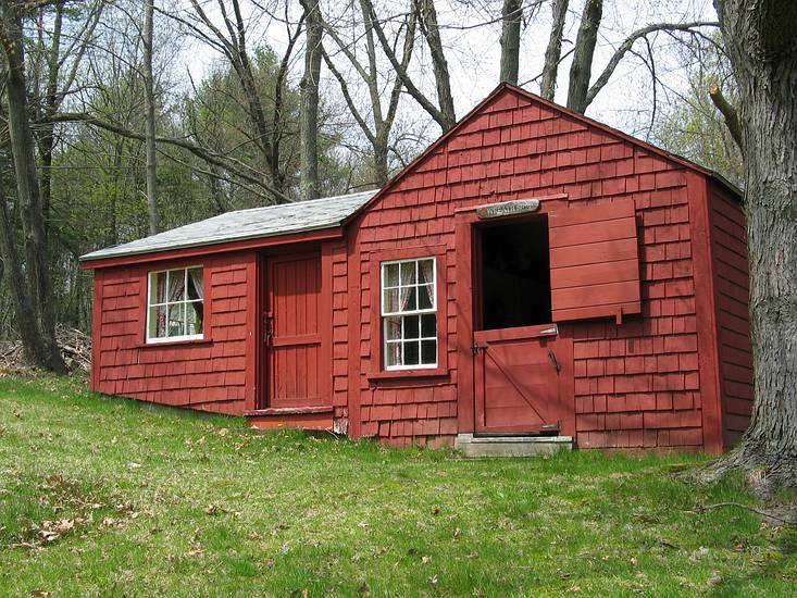 May 1, 2004 - Merrimac, Massachusetts.<br />Nancy Perkins property on Brush Hill Road.