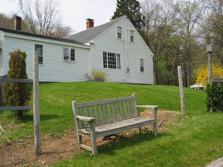 May 1, 2004 - Merrimac, Massachusetts.<br />Nancy Perkins property on Brush Hill Road.