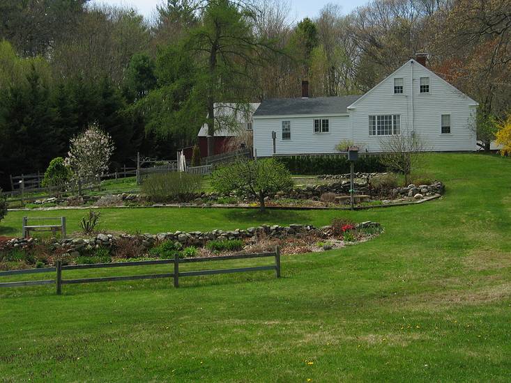 May 1, 2004 - Merrimac, Massachusetts.<br />Nancy Perkins property on Brush Hill Road.