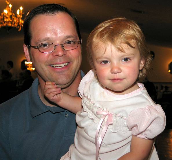 May 15, 2004 - Sawyers Banquet Facilities, Plaistow, New Hampshire.<br />Farewell dinner/dance for Becky and Ernie and their children.<br />Ernie and Abbey.