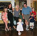May 15, 2004 - Sawyers Banquet Facilities, Plaistow, New Hampshire.<br />Farewell dinner/dance for Becky and Ernie and their children.<br />Becky, Abbey, Ernie, and others.