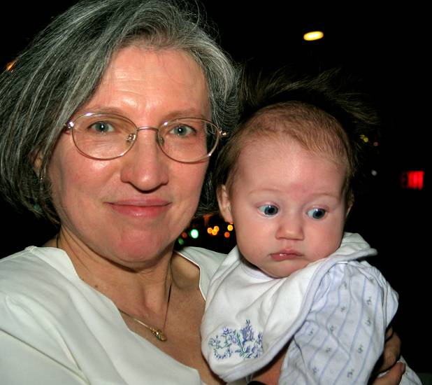 May 15, 2004 - Sawyers Banquet Facilities, Plaistow, New Hampshire.<br />Farewell dinner/dance for Becky and Ernie and thier children.<br />Joyce and the baby of one of Becky's friends.