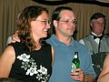 May 15, 2004 - Sawyers Banquet Facilities, Plaistow, New Hampshire.<br />Farewell dinner/dance for Becky and Ernie and their children.<br />Becky and Ernie.