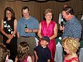 May 15, 2004 - Sawyers Banquet Facilities, Plaistow, New Hampshire.<br />Farewell dinner/dance for Becky and Ernie and their children.<br />Becky, Ernie, and Ernie's parents, and Max in front.