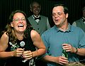 May 15, 2004 - Sawyers Banquet Facilities, Plaistow, New Hampshire.<br />Farewell dinner/dance for Becky and Ernie and their children.<br />Becky and Ernie.