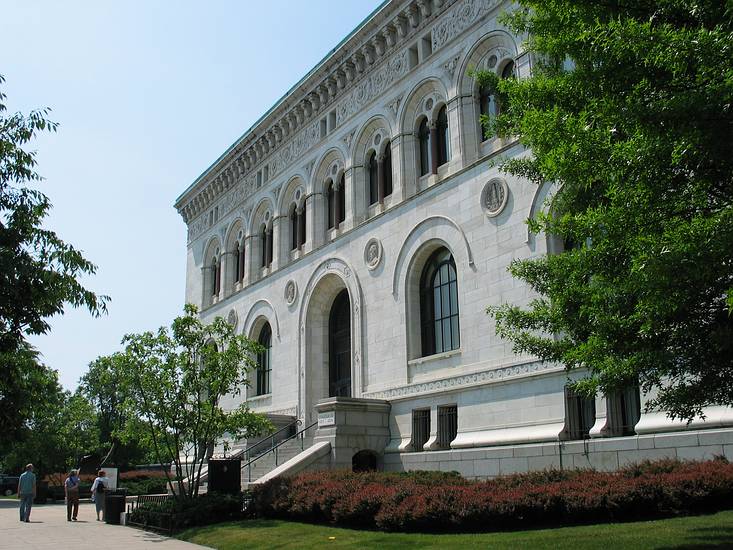 May 23, 2004 - In the vicinity of the Maryland Institute College of Art, Baltimore, Maryland.<br />The original MICA building.