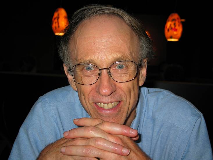 May 24, 2004 - Baltimore, Maryland.<br />Bob Schleif, my roommate at Tufts, at the "Loco Hombre" Mexican restaurant on Cold Spring Rd.