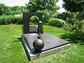 May 25, 2004 - Grounds for Sculpture, Hamilton, New Jersey.<br />Herk van Tongeren, "Teatro XI", 1982.