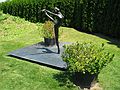 May 25, 2004 - Grounds for Sculpture, Hamilton, New Jersey.<br />Sterett-Gittings Kelsey, "Attitude-Croisée", 1999.