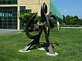 May 25, 2004 - Grounds for Sculpture, Hamilton, New Jersey.<br />Larry Young, "Pegasus and Bellerophon", 1990-91.