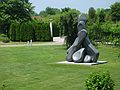 May 25, 2004 - Grounds for Sculpture, Hamilton, New Jersey.<br />Isaac Witkin, "Garden State", 1997.