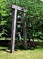 May 25, 2004 - Grounds for Sculpture, Hamilton, New Jersey.<br />James Colavita, "Bell", 1998.