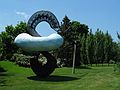 May 25, 2004 - Grounds for Sculpture, Hamilton, New Jersey.<br />John Newman, "Skyhook", 1998.