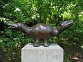May 25, 2004 - Grounds for Sculpture, Hamilton, New Jersey.<br />Dana Stewart, "Fetch", 1987.