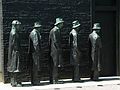 May 25, 2004 - Grounds for Sculpture, Hamilton, New Jersey.<br />George Segal, "Depression Bread Line", 1999.