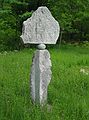 June 2, 2004 - June LaCombe/SCULPTURE at Hawk Ridge, Pownal, Maine.<br />Opening Reception.