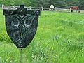 June 2, 2004 - June LaCombe/SCULPTURE at Hawk Ridge, Pownal, Maine.<br />Opening Reception.