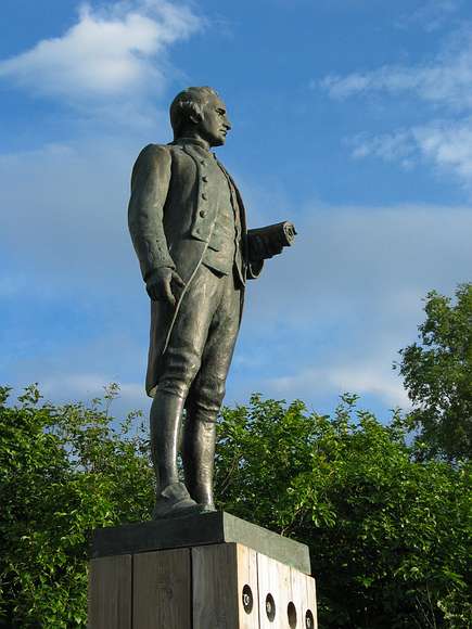 June 10, 2004 - Anchorage, Alaska.<br />Captain Cook.