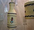 June 11, 2004 - Anchorage, Alaska.<br />Anchorage Native Medical Center.<br />Small native basket.