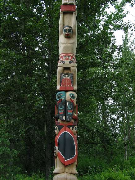 June 11, 2004 - Anchorage, Alaska.<br />Alaska Native Heritage Center.