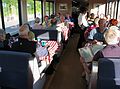 June 12, 2004 - Anchorage, Alaska.<br />Breakfast on the train.