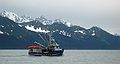 June 12, 2004 - Seward, Alaska.<br />Fishing boat on Resurrection Bay.
