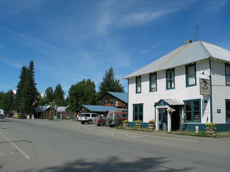June 14, 2004 - Talkeetna, Alaska.<br />All expeditions to Denali (Mt. McKinley) start in this town.